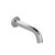 Cefito Bathroom Wall Mixer Spout Tap Round 24mm Brass Chrome Finish, Anti-Splash Aerator, Easy Install, 5yr Warranty