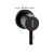Cefito Basin Twin Tap Wall Round Brass Faucet, Matte Black, Leak-Resistant, WaterMark Approved, 5-Year Warranty