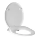 Cefito Non-Electric Bidet Toilet Seat Cover, Self-Cleaning Nozzles, Dual Spray, PP5 Plastic, 48x36cm, White
