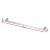 Devanti 600mm Wall Mounted Towel Rail Rack Holder, Single Bar, 304 Stainless Steel, Silver, Rust Resistant