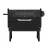Grillz BBQ and Grill, Heavy-Duty Steel, 304 Stainless Steel Plate, 86x48x66cm, Black, 2-in-1 Charcoal Electric Sm