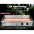 Devanti 73cm Commercial Electric Griddle, 4400W, Stainless Steel, Dual-Zone Cooking, S-Shaped Heating, 50-300°C