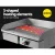 Devanti 55cm Commercial Electric Griddle BBQ Grill Plate, 3000W, Stainless Steel, Easy Clean, 50-300°C, SAA Approved