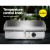 Devanti 55cm Commercial Electric Griddle BBQ Grill Plate, 3000W, Stainless Steel, Easy Clean, 50-300°C, SAA Approved