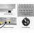 Devanti 55cm Commercial Electric Griddle BBQ Grill Plate, 3000W, Stainless Steel, Easy Clean, 50-300°C, SAA Approved