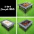 Grillz 3-In-1 Steel & Ceramic Outdoor Table - Fire Pit, BBQ Grill, Ice Bucket, 94x71x44cm, Modern Rustic Design