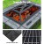 Grillz 3-In-1 Steel & Ceramic Outdoor Table - Fire Pit, BBQ Grill, Ice Bucket, 94x71x44cm, Modern Rustic Design