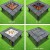 Grillz 4-in-1 Fire Pit BBQ Grill & Ice Bucket Table, Steel & Ceramic, 81x81x44cm, Rust-Resistant Outdoor Entertainer