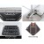 Grillz Portable Fire Pit BBQ Grill, Stainless Steel, 34x41x32.5cm, Includes Carry Bag, Perfect for Camping & Patios