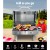Grillz Portable Gas BBQ Grill, Stainless Steel, 12,000 BTU, Foldable Design, Double-Sided Plate, Easy Clean, 46.5x28.