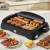 Grillz 1950W Electric BBQ Grill – Non-stick, Smokeless, Indoor/Outdoor, Large 52x36cm Plate, 5 Heat Settings, Easy Clean