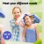 2 Pack Extra Large Bath Sheets Set, 100% Cotton, 550GSM, 180x90cm, Soft, Absorbent, Quick Dry, Blue Towels