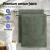 2 Pack Extra Large Bath Sheets Set, 100% Cotton, 180x90cm, 550GSM, Quick Dry, Highly Absorbent, Green Towels