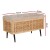 Artiss Noel Storage Ottoman Blanket Box - 80cm Velvet, Pine, Rustic Design, Ample Storage, Durable Comfort