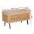 Artiss Noel Storage Ottoman Blanket Box - 80cm Velvet, Pine, Rustic Design, Ample Storage, Durable Comfort