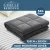 Giselle Weighted Blanket 5KG - Ultra-Soft Microfibre, Deep Touch Pressure, 152cm x 203cm, Dark Grey for Better Sleep