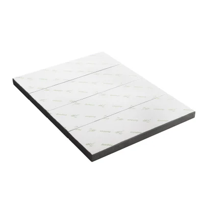 Giselle Bedding Queen Foldable Mattress, Bamboo Fabric Cover, High-Density Foam, Washable, Multi-Use, 203x153x10cm