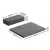 Giselle Bedding Queen Foldable Mattress - Tri-Fold Design, High-Density Foam, Dark Grey, Washable Cover, 203x153cm