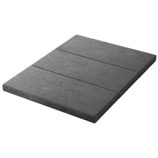 Giselle Bedding Queen Foldable Mattress - Tri-Fold Design, High-Density Foam, Dark Grey, Washable Cover, 203x153cm