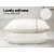 Giselle Bedding Memory Foam Pillows Twin Pack 13cm Thick 70x40cm Deluxe Shredded Visco Elastic, Set of 2