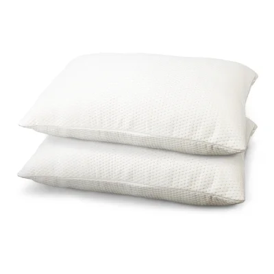 Giselle Bedding Memory Foam Pillows Twin Pack 13cm Thick 70x40cm Deluxe Shredded Visco Elastic, Set of 2