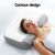 Giselle Bedding Memory Foam Contour Pillow - Ergonomic Neck Support, Removable Washable Cover, 58x39cm, Plush Comfort Giselle Bedding Memory Foam Contour Pillow - Ergonomic Neck Support, Removable Washable Cover, 58x39cm, Plush Comfort