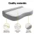 Giselle Bedding Memory Foam Contour Pillow - Ergonomic Neck Support, Removable Washable Cover, 58x39cm, Plush Comfort Giselle Bedding Memory Foam Contour Pillow - Ergonomic Neck Support, Removable Washable Cover, 58x39cm, Plush Comfort
