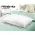 Giselle Bedding King Size 4 Pack Bed Pillow Set - Cotton Cover, Polyester Filling, Medium & Firm, 50x90cm, Hotel Quality