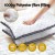 Giselle 2pcs Microfibre Pillows - 1kg Filling, Soft Cover, Allergen-Free, 70x45cm, Ideal for All Sleep Positions