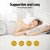 Giselle 2pcs Microfibre Pillows - 1kg Filling, Soft Cover, Allergen-Free, 70x45cm, Ideal for All Sleep Positions