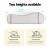Giselle Bedding Memory Foam Contour Pillow - Ergonomic, Breathable, Washable, 60x40cm, Ideal for Side & Back Sleepers Giselle Bedding Memory Foam Contour Pillow - Ergonomic, Breathable, Washable, 60x40cm, Ideal for Side & Back Sleepers