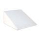 Giselle Bedding Wedge Pillow with Cool Gel Memory Foam - 62x62x28cm, White - Removable & Washable Jacquard Cover