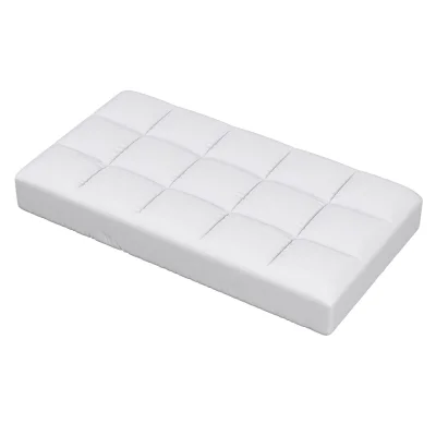 Giselle Bedding Bamboo Mattress Topper Pillowtop, 4.5cm Thick, Anti-Allergy, Dust Mite Resistant, Cot Size 69x130cm