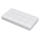 Giselle Bedding Bamboo Mattress Topper Pillowtop, 4.5cm Thick, Anti-Allergy, Dust Mite Resistant, Cot Size 69x130cm