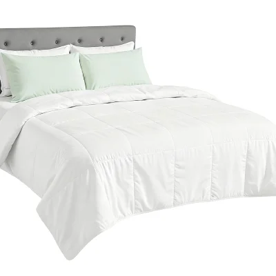 Giselle Bedding 200GSM Bamboo Quilt - Lightweight, Breathable & Moisture-Wicking Summer Comforter, Double Size