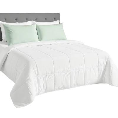 Giselle Bedding 200GSM Bamboo Quilt Super King - Lightweight, Breathable, Thermo-Regulating Summer Comforter