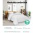 Giselle Bedding 400GSM Queen Bamboo Microfibre Quilt – Soft, Breathable, Anti-Bacterial, Eco-Friendly Luxury Comfort