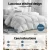 Giselle Bedding 700GSM Duck Down Feather Quilt Super King - Lightweight, Warm, 100% Cotton Cover, Baffle Construction