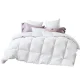 Giselle Bedding 700GSM Duck Down Feather Quilt Super King - Lightweight, Warm, 100% Cotton Cover, Baffle Construction