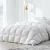 Giselle Bedding Super King 500GSM Duck Down Feather Quilt - Luxurious Warmth with Baffle Construction & Cotton Cover