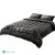 Giselle Bedding Faux Mink Quilt Charcoal Double with Pillowcases - Soft, Thermo-Regulating, Winter Weight Luxury Giselle Bedding Faux Mink Quilt Charcoal Double with Pillowcases - Soft, Thermo-Regulating, Winter Weight Luxury