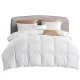 Giselle Bedding 700GSM Goose Down Feather Quilt Single - Lightweight, Breathable, 100% Cotton Cover, Mite-Resistant