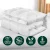 Giselle Bedding 800GSM Goose Down Feather Quilt - Single Size, Luxurious Winter Comforter, 100% Cotton Cover, White