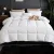 Giselle Bedding 800GSM Goose Down Feather Quilt - Single Size, Luxurious Winter Comforter, 100% Cotton Cover, White
