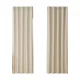 Artiss Blockout Curtains, Triple Weave Fabric, Eyelet, Beige, 180x213cm - Thermal Insulation & Noise Reduction