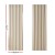 Artiss Blockout Curtains, Triple Weave Fabric, Eyelet, Beige, 180x213cm - Thermal Insulation & Noise Reduction