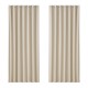 Artiss Blockout Curtains, Triple Weave Fabric, 240x230cm, Beige, Thermal Insulation, Noise Reduction, Easy Install