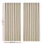 Artiss Blockout Curtains, Triple Weave Fabric, 240x230cm, Beige, Thermal Insulation, Noise Reduction, Easy Install