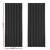 Artiss Blockout Curtains, Triple Weave Fabric, 240x230cm, Black, Thermal Insulation, Noise Reduction, Easy Install