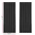 Artiss Blockout Curtains, Triple Weave Fabric, 240x230cm, Black, Thermal Insulation, Noise Reduction, Easy Install